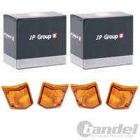 2X JP Group Blinkleuchte Blinker Vorne Beidseitig Passend FüR VW Transporter