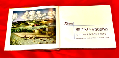 #ad Rural Artists of Wisconsin by John Rector Barton University of Wisconsin 1948 $24.99