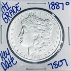 1887 O MORGAN SILVER DOLLAR AUTHENTIC HI GRADE U.S. MINT COIN RARE KEY DATE 7507