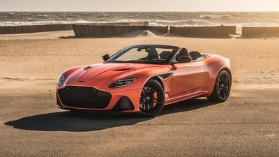Aston Martin DBS Superleggera 5 A1-A4 Super Car Poster Garage Höhle Auto Hyper Sp