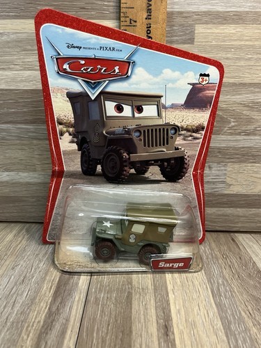  Foto zu Disney Pixar Cars Sarge Desert Collectible 1st Edition Die-cast Car Toy 