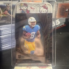 2025 Panini Select OMARION HAMPTON Turbocharged Rookie (RC) #25 - CHARGERS