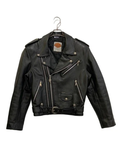 Harley-Davidson Double Riders Jacket Men's Size 36 Black - product listing photo