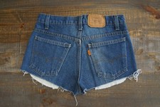 Vintage 1984 USA Levis Orange Tab 916 Cutoff Shorts 29" Waist SEE PICS 4 MEAS 