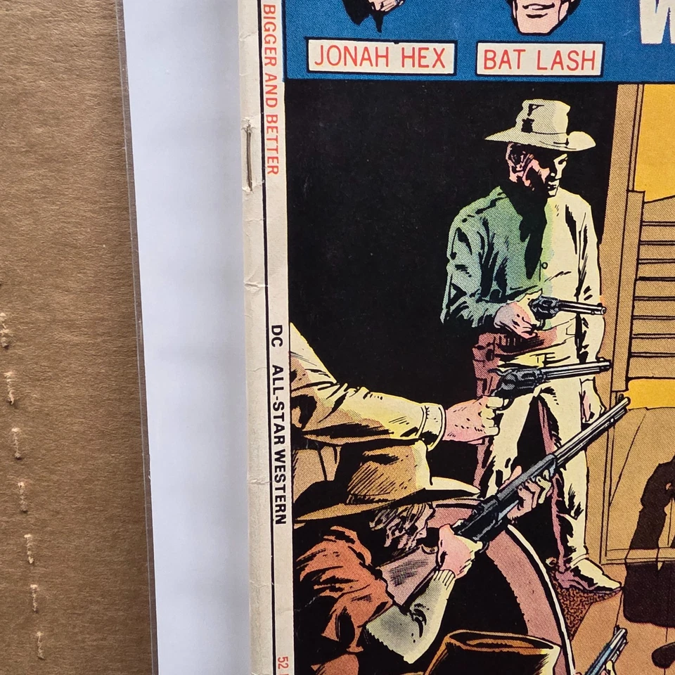All Star Western #10 - 1972 primera aplicación. Jonah Hex Foto 3 de 4