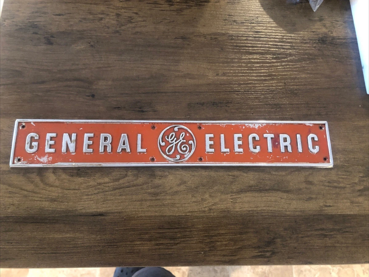 General Electric Sign In Original Advertising Signs (1930-1969