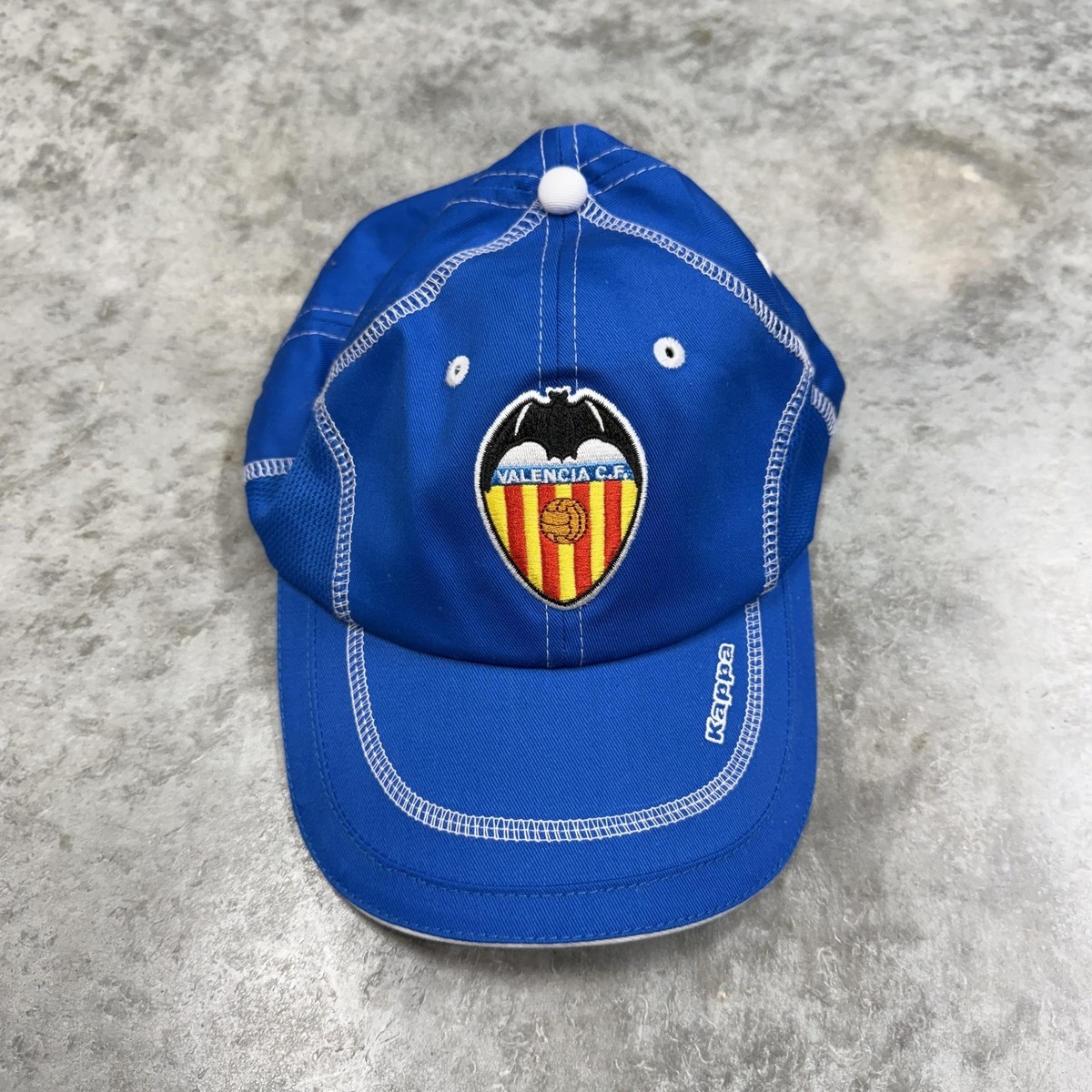 Valencia C.F. Hat Cap Strap Back Mens Blue La Liga Soccer Football