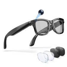 Smart Glasses with Camera, 13MP HD AI Recording Sunglasses for Men Women