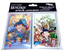 Munchkin Card Sleeves - 36 Doors & 24 Treasures Card Sleeves - New / Sealed