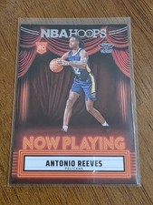 2024-25 Panini Nba Hoops - Now Playing Antonio Reeves #15 (RC) Pelicans