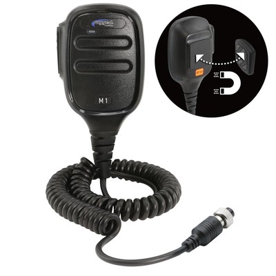 Rugged Radios for Hand Mic for M1 Mobile Radio with Scosche MagicMount