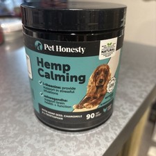 Pet Honesty Hemp Calming Chews for Dogs Chicken Flavor - 90 Ct, Exp 02/27/26