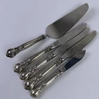 Gorham Chantilly Sterling Silver Flatware Knives 5 Dinner Butter Cake Pie Knife