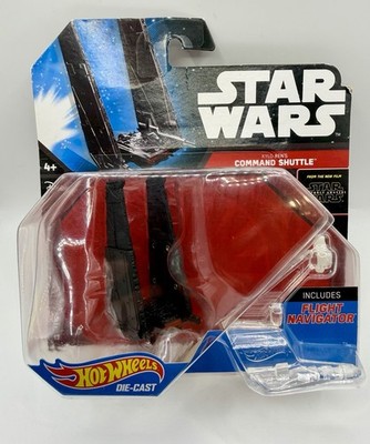 Hot Wheels Star Wars Starship Kylo Ren's Command Shuttle Die Cast Vehicle