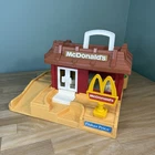 VTG Fisher Price McDonalds 1989 Little People #2552 Toy Playset Restaurant Only