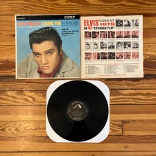 Elvis Presley: Loving You LP Vinyl US RCA Victor OG Inner Stereo 1962 VG+/VG+