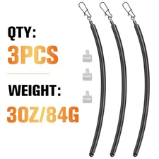 3PCS Dovesun 3OZ Catfish Weights Dragging Sinkers Drift Rigs Catfishing Gear