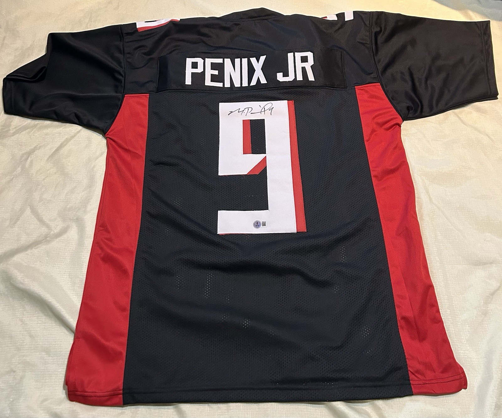 Michael Penix Jr Autographed Signed custom Jersey autograph JSA size XL CERTIFIED 