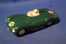 Scalextric TRIANG C60 Jaguar D Type GREEN 1/32 Slot Car Tested working fine