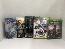 Lot Of Empty Xbox Cases No Games Just Cases, Inserts, And Some Manuals
