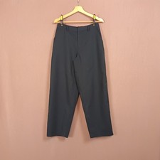 Uniqlo Linen Cotton Tousers Black Size S 27x27 NWOT