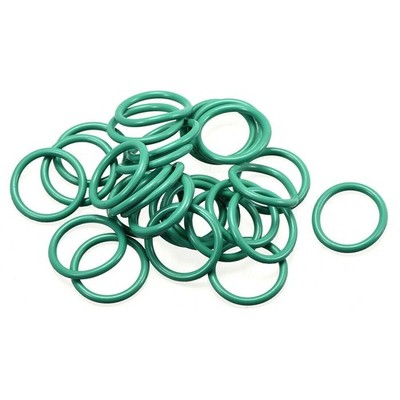 30Pcs Green 18mm x 1.9mm Heat Resistance   Rubber O Ring Sealing Ring  *kk