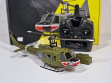 Amewi 25352 Bell UH-1 PRO Brushless CP-Helikopter 6-Kanal 6G RTF Rc Heli Militär