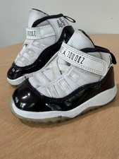 JORDAN 11 RETRO CONCORD TD Size 5C White/Black/Dark Concord