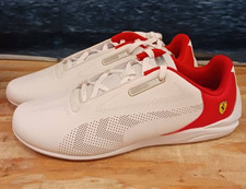 Zapatillas Puma Drift Cat Decima 2.0 Scuderia Ferrari Blanco Rojo Unisex Talla 13 Nuevas