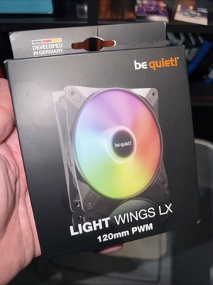 be quiet! LIGHT WINGS LX 120mm PWM Computer case Fan 12 cm Black 1 pc(s)