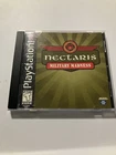 Nectaris Military Madness PS1 Complete CIB • Tested Working • Black Label