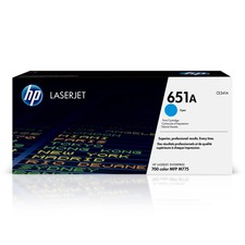 HP 651A Cyan Toner Cartridge Works Laserjet Enterprise 700 Color MFP M775 Seri