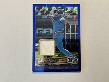 2025 Panini Donruss Ryan Braun #36 Blue Cracked Ice Jersey Milwaukee Brewers