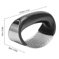 Hot Stainless Steel Manual Garlic Press Crusher Squeezer Masher Home Kitchen