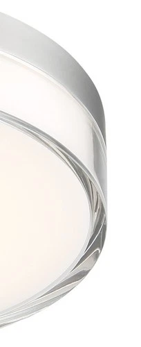 Minka Lavery 749-2-L Vantage 7"W LED Flush Mount Ceiling Fixture - White - Picture 2 of 8