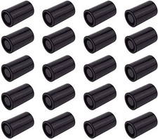35Mm Caliber Plastic Film Canisters -20Pcs Black