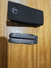 Leatherman Wave Plus + Multi-Tool! FAST SHIPPING! BLACK OXIDE! WITH SHEATH!