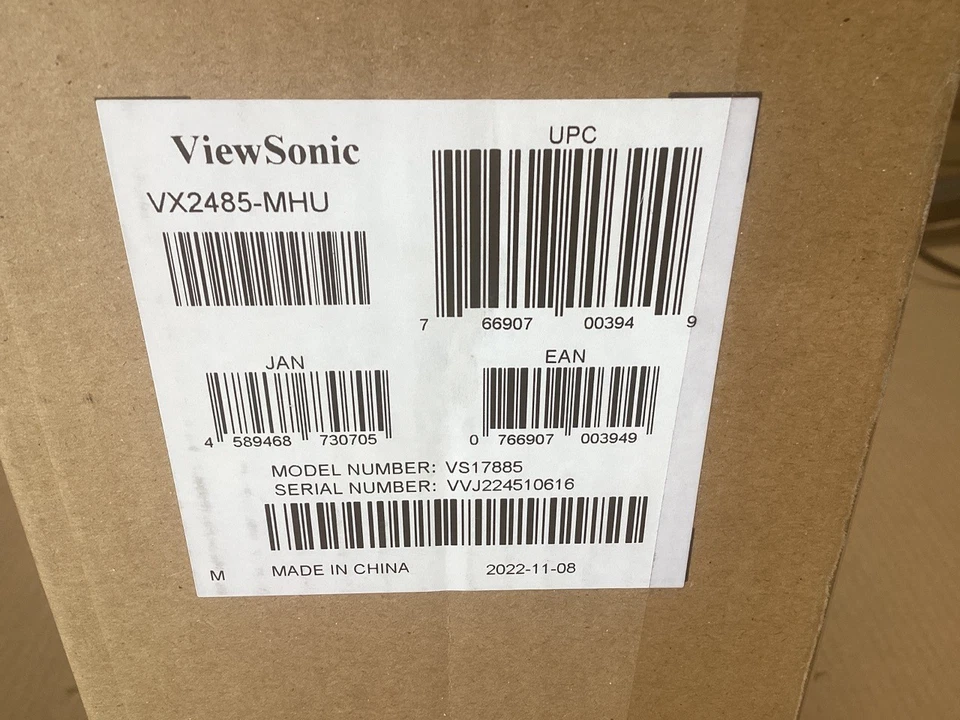ViewSonic VX2485-MHU 23.8" 16:9 FreeSync IPS Monitor - Image 2 of 2