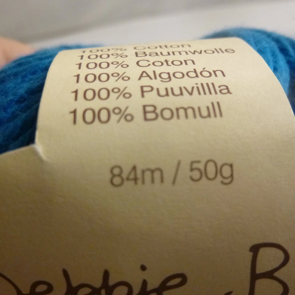 1 Ball Debbie Bliss cotton dk - 100% Cotton, 84m/50g, color 13090 lot 01 - Image 4 of 4