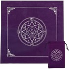 Item photo. Show Listing Details page. Listing Tarot Tablecloth With Bag Set Velvet Divination Altar Cloth Oracle Card Pouch