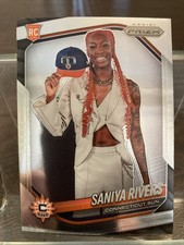 2025 Panini Prizm WNBA Saniya Rivers Rookie RC Base #150 Sun