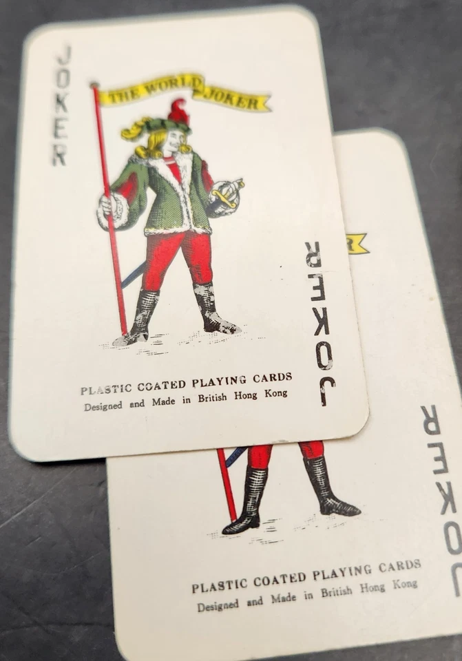 Mini cartas de juego vintage PERDÍ MIS $$ EN NEVADA con estuche original de Hong Kong Foto 4 de 4