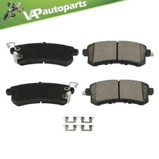 4X Rear Ceramic Brake Pads For Infiniti QX56 QX80 For Nissan Armada 2017-19