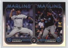2024 Topps Update Rookie Combo Rainbow Foil Jhonny Pereda Emmanuel Ramirez 1ht3