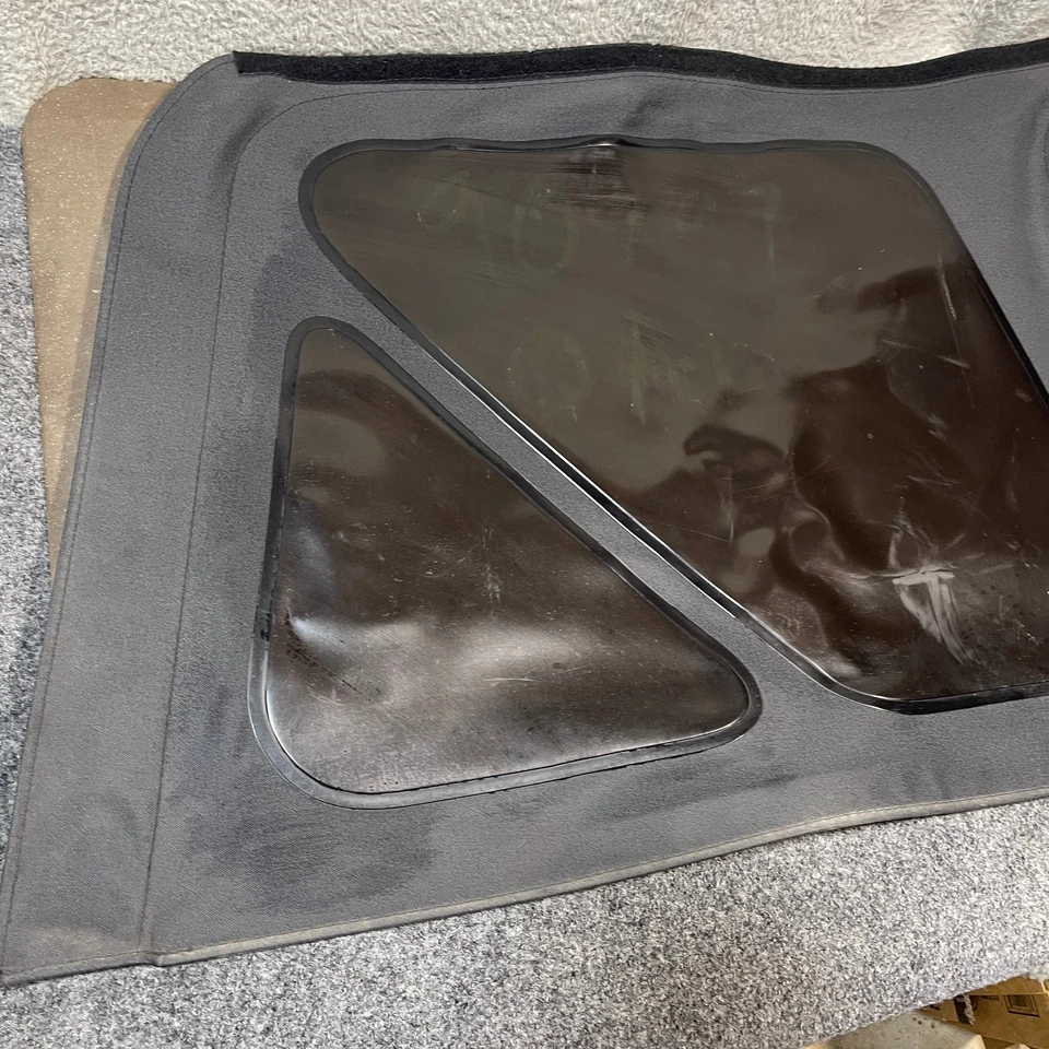 Sierra Black Rear Right Passenger Side WINDOW Jeep Wrangler TJ 1997-2006 Tinted - Image 2 of 4