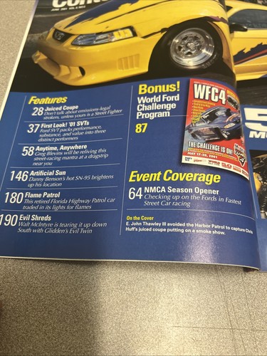 5.0 MUSTANG & Super Fords /Jun/2001/juiced Coupe 600 Hp Nitrous 347 /T85 - Picture 4 of 6