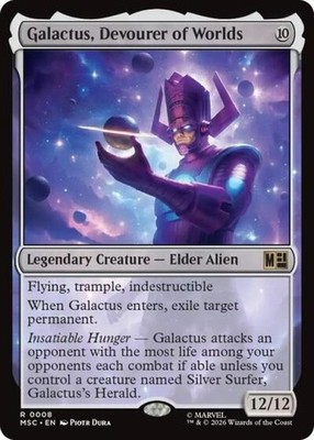 ~ Galactus, Devourer of Worlds ~ NM ~ Commander: Marvel Super Heroes ~ MTG ~