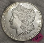 VIDEO ??Semi Proof-Like?1898 $1 Morgan Silver Dollar GEM BU MS NICE FIELDS