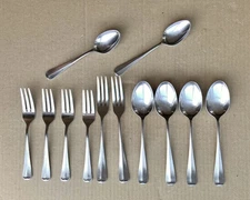 Northland Post Road Flatware Japan Fork Spoon 12 Pieces