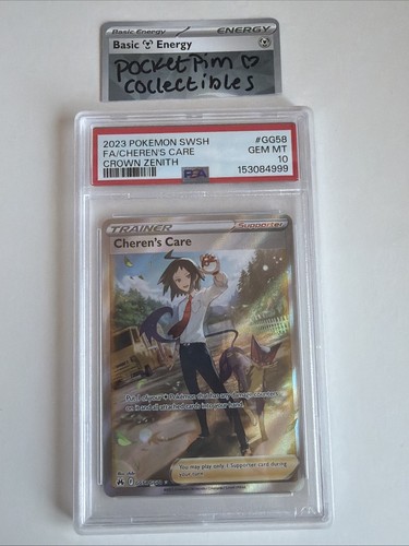 Cheren's Care graded PSA 10 for sale on eBay